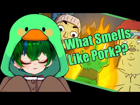 Видео: Как приготовить ОРКА на барбекю | Реакция на суп из подземелья