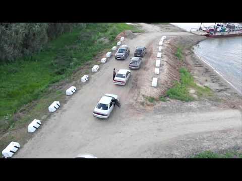 Видео: Нововаршавка. Переправа Нововаршавка-Черлак