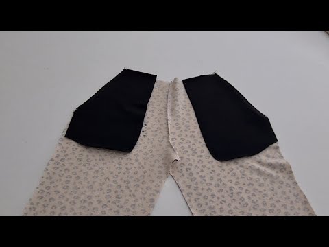 Видео: Раскрой и пошив брюк для детей 3-4 лет / Изготовление брюк с карманами для детей