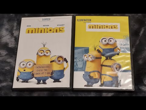 Видео: Сравнение DVD #92 #миньоны #иллюминация