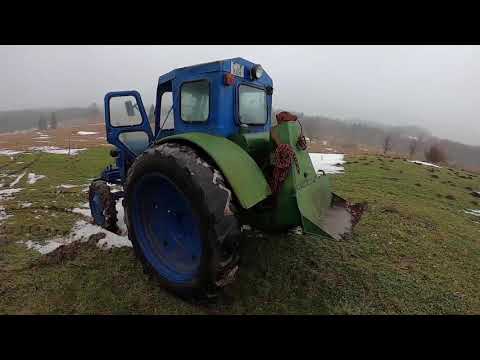 Видео: Т 40 с лебёдкой для леса.