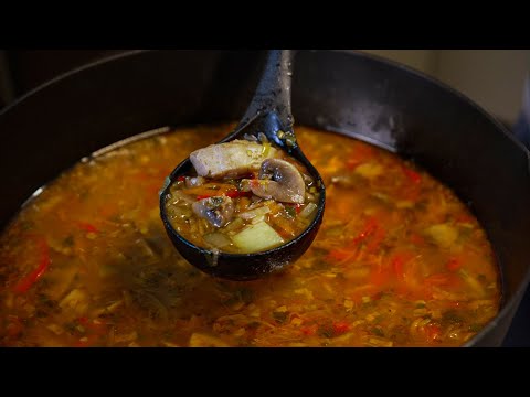 Видео: Вкусный домашний супчик с легкой кислинкой.