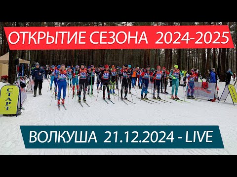 Видео: Открытие лыжного сезона 2024-2025. Волкуша 10к - LIVE