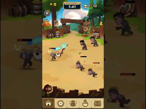 Видео: Almost a Hero (Режим испытания и прокачка персонажей)