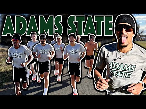 Видео: Повторы миль на высоте 9000 футов ⛰️ Adams State XC