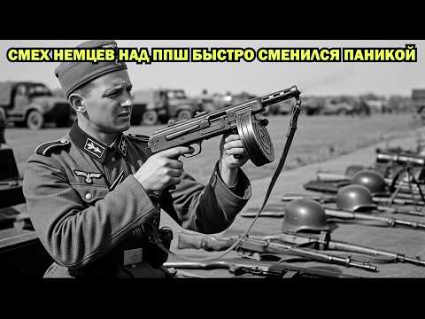Видео: Немцы не могли сдержать смеха впервые увидев ППШ, но после первого боя им было уже не до шуток