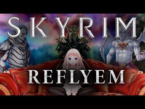 Видео: Немножко пробежался по Skyrim Reflyem