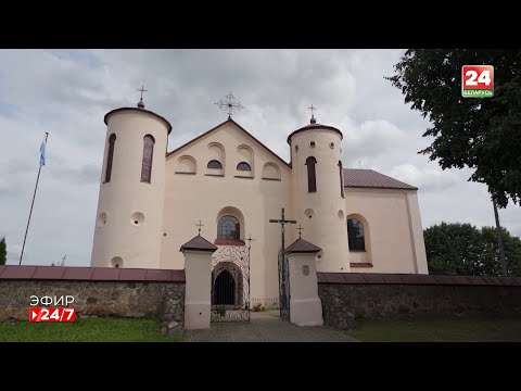 Видео: Костел Иоанна Крестителя в Камаях - один из старейших католических храмов Беларуси.