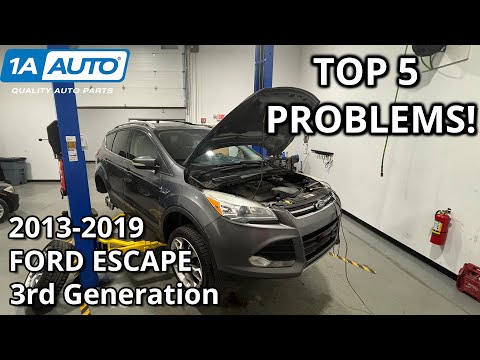 Видео: 5 главных проблем внедорожника Ford Escape 2013-2019 3-го поколения