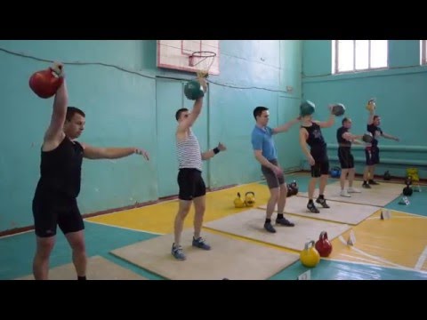 Видео: Рывок гири 24 кг 189 раз Балашов Максим