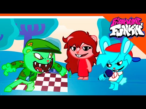 Видео: 🎶 БОЙФРЕНД И ГЕРЛФРЕНД В ХЭППИ ТРИ ФРЕНДС! ФЛИППИ В ШОКЕ! Flippy 🎶 Friday Night Funkin' Прохождение