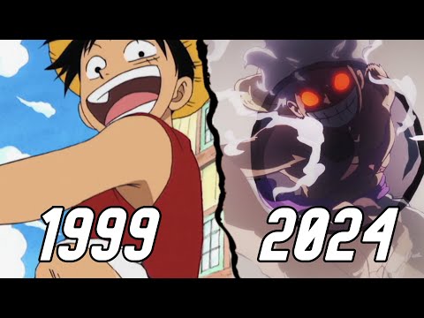 Видео: Художественная Эволюция One Piece