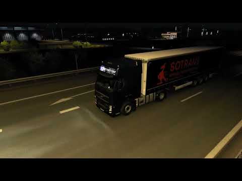 Видео: Осенний ночной рейс в Череповец  * Euro Truck Simulator 2