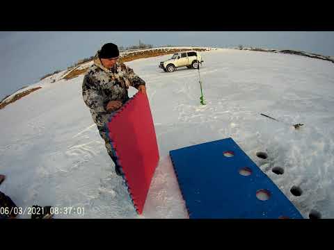 Видео: теплый пол в палатку