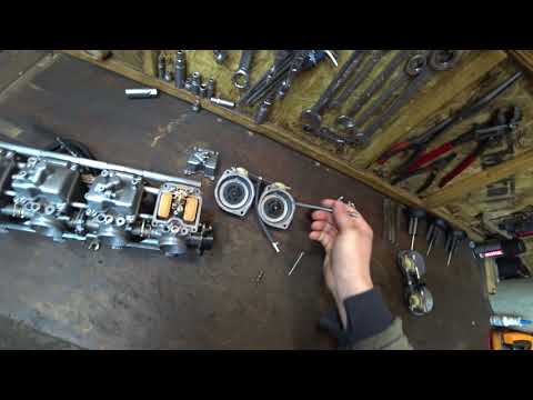 Видео: карбюраторы GSF 1200 bandit 2007