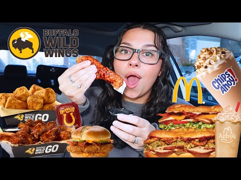 Видео: Едим НОВЕЙШИЕ блюда фастфуда 24 ЧАСА!