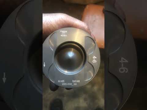 Видео: V образный мерс расточка +0,5мм