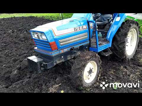 Видео: Осіння оранка,  5 городів підряд! Iseki TA 235 , ploughing field.