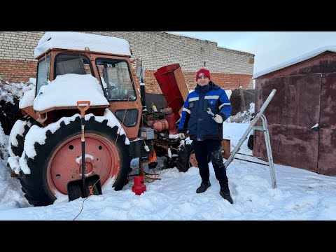 Видео: НЕ РЕАЛЬНО. ЗАПУСК ДИЗЕЛЯ В МИНУС 30