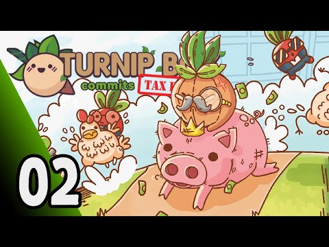 Видео: Turnip Boy Commits Tax Evasion | Прохождение игры #2 Приключения в фиговой ферме (без комментариев)