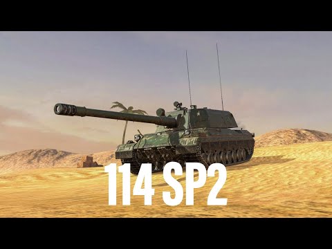 Видео: 114 SP2 Проверка на играбельность после ребаланса | Tanks Blitz