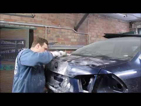 Видео: VW Passat. The body repair of the car. Ремонт кузова машины.