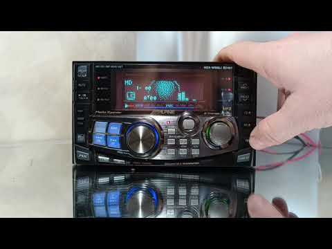 Видео: Alpine Professional /DSP/ MDA-W966J Made in Japan! интегрирован управляемый модуль+пду 2 в 1
