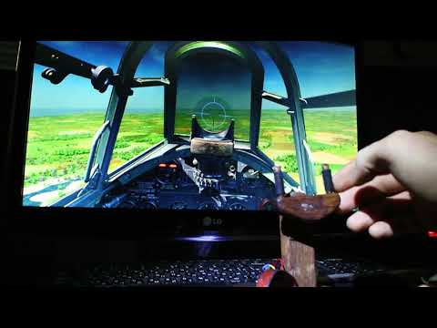 Видео: Самодельный джойстик. Руль, штурвал на STM32(USB-HID)