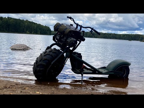 Видео: Мобильность Вне дорог| Мотовездеход  ёж.