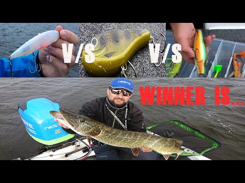 Видео: Крупный силикон,воблер или джерк! Что лучше?