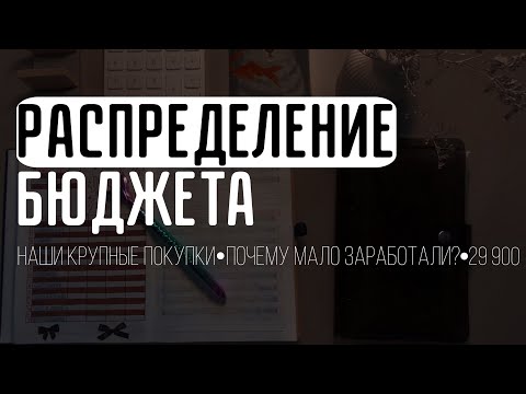 Видео: РАСПРЕДЕЛЕНИЕ ДЕНЕГ | показываю ПОКУПКИ | наши планы ДО КОНЦА 2024