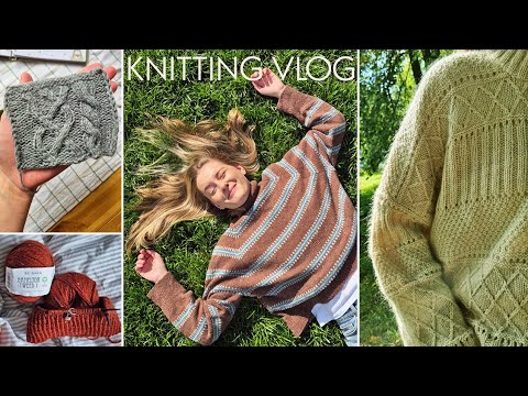 Видео: Knitting vlog. Готовые работы: Norma Sweater, Ingrid Sweater. Планы и активности