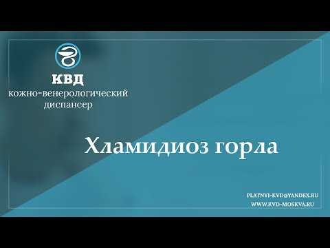 Видео: 822  Хламидиоз горла