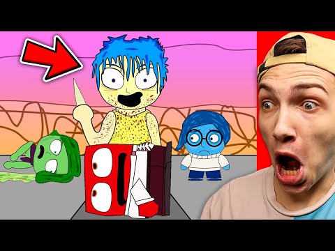 Видео: Злые ЭМОЦИИ стали МОНСТРАМИ 😱🔪 Мульт Пародия на ГОЛОВОЛОМКА 2