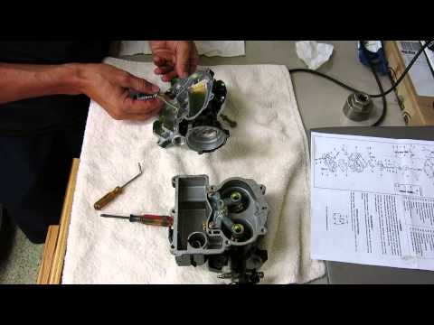 Видео: Как перебрать карбюратор Mercruiser 2 Barrel