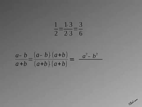 Видео: Сокращение алгебраических дробей