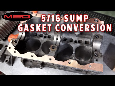 Видео: MED 5/16" прокладка картера, классический Mini