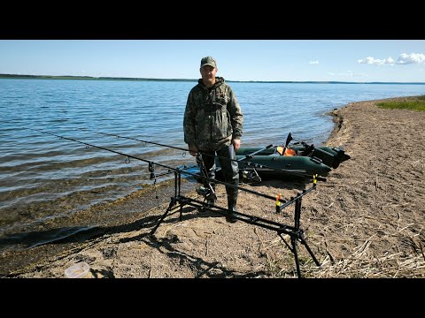 Видео: Где карп и вся рыба Шалкара? Рыбалка , род под , ПВА стики, бойлы.