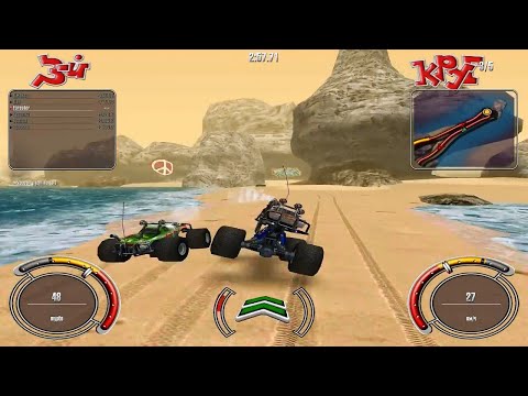 Видео: Недетские гонки - RC Cars - прохождение - гонка 10 - Война - финал