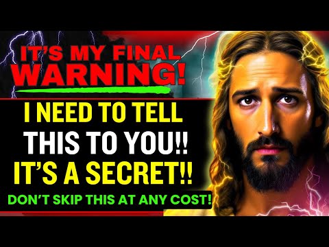 Видео: БОГ ГОВОРИТ: «Я ХОЧУ РАССКАЗАТЬ ТЕБЕ СЕКРЕТ...» 👆 Послание Бога сегодня~ Послание Бога сейчас👆Эпи...