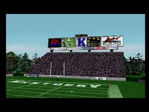 Видео: NCAA Football '98 (режим симуляции сезона — неделя 2: Louisville Cardinals против Kentucky Wildcats)