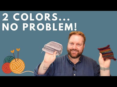 Видео: Мой континентальный стиль для ИДЕАЛЬНОГО окрашивания 1x1 🧶✂️ Две нити — не проблема!