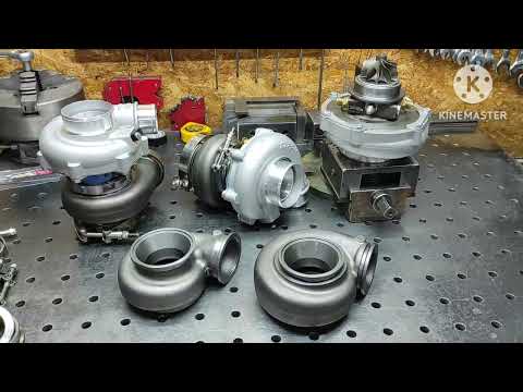 Видео: Выбор Горячей улитки турбины Turbo charger A/R ratio sizes