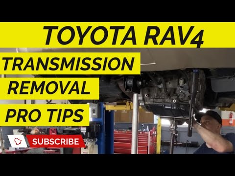 Видео: Пошаговое руководство по снятию коробки передач на Toyota RAV4