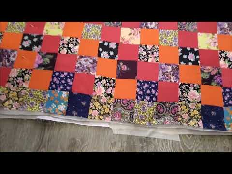 Видео: Попросили "довести до ума" лоскутное одеяло 🤣