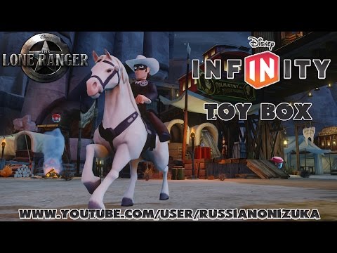 Видео: Мультик Игра - Одинокий Рейнджер в коробке с игрушками (Disney Infinity Lone Ranger in Toy Box)