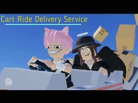Видео: ФЕЕЧКА СДАЛА НА ПРАВА! Или Конфетка.. // Cart Ride Delivery Service // Часть 2
