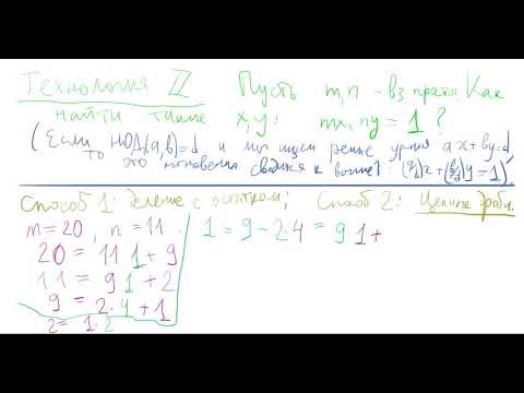 Видео: 30  Алгоритм Евклида