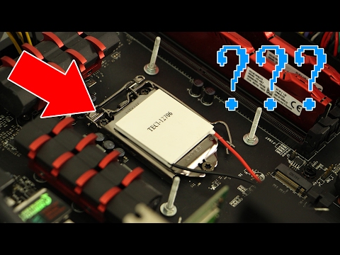 Видео: Охлаждаем процессор i7-4790k термоэлектрическим модулем Пельтье