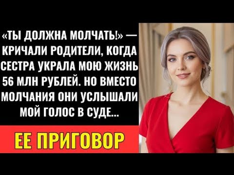 Видео: Сестра Повесила На Меня Долг В 56 Млн Рублей, А Родители Умоляли Молчать. Мой Ответ Их Шокировал